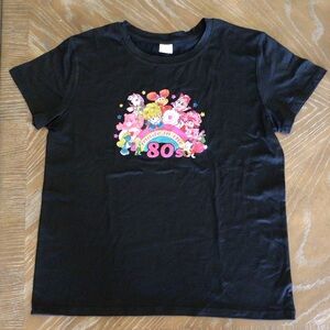 Womens Fashion Black Made in the 80’s Cartoon Short Sleeve T-Shirt